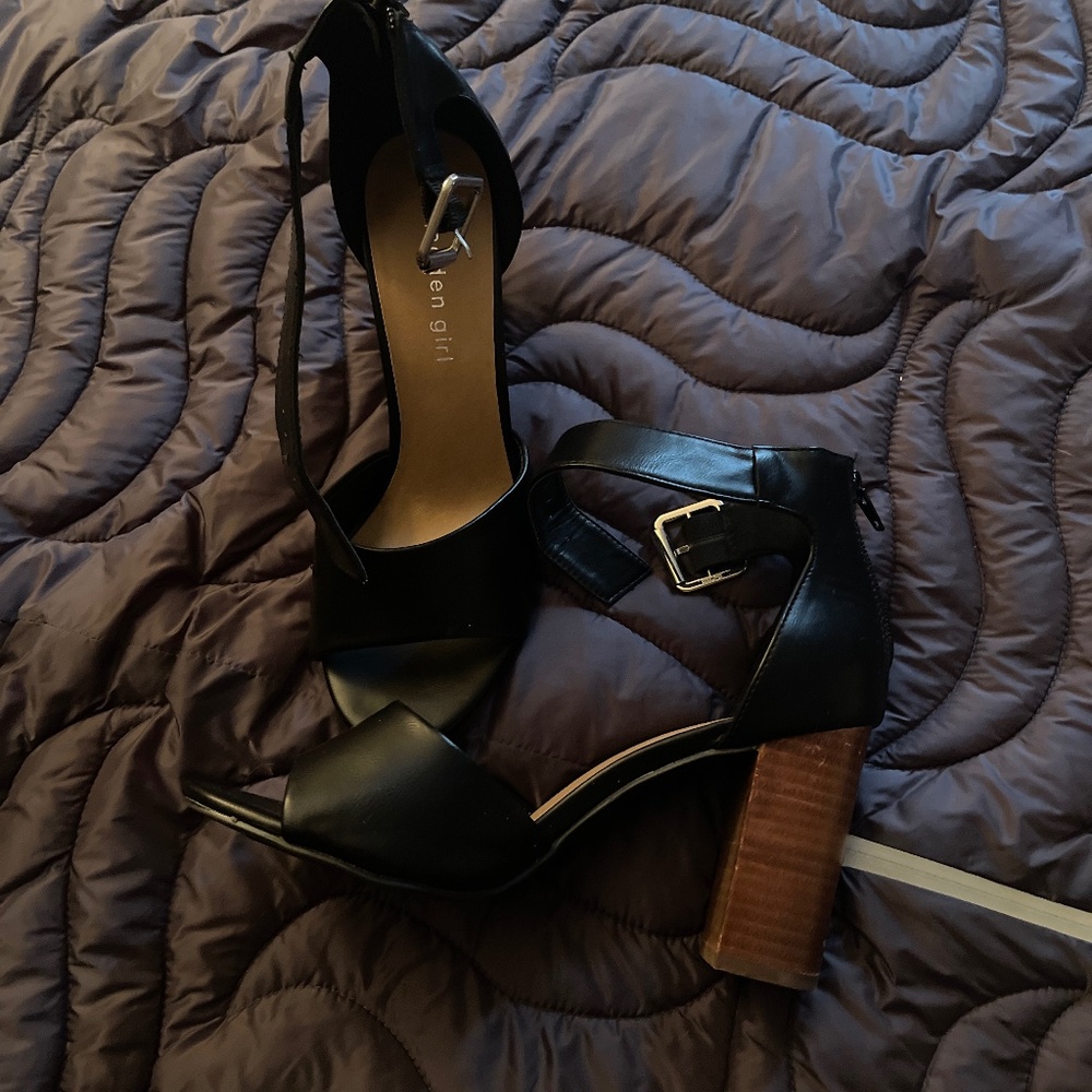 Madden girl block heel shoes